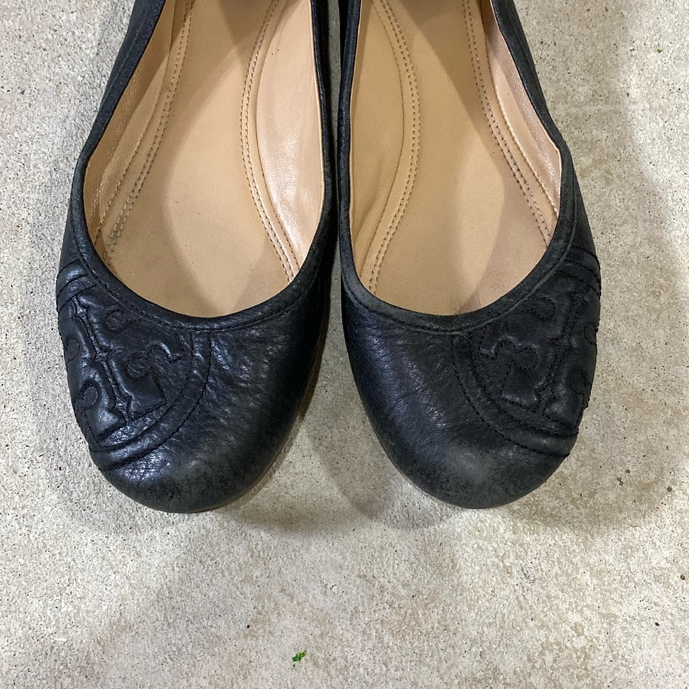 Well-loved ballet flats